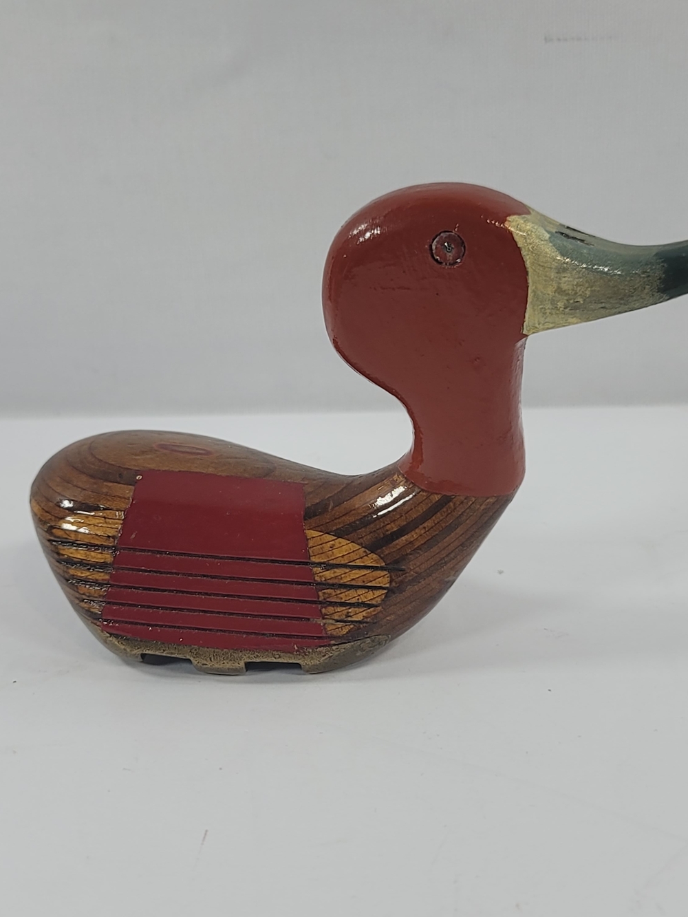 Wooden Duck Vintage Orlimar Diamond Golf Club Driver Head Figurine